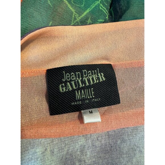 jean paul gaultier Maille kimono style mesh dress - Picture 12 of 12